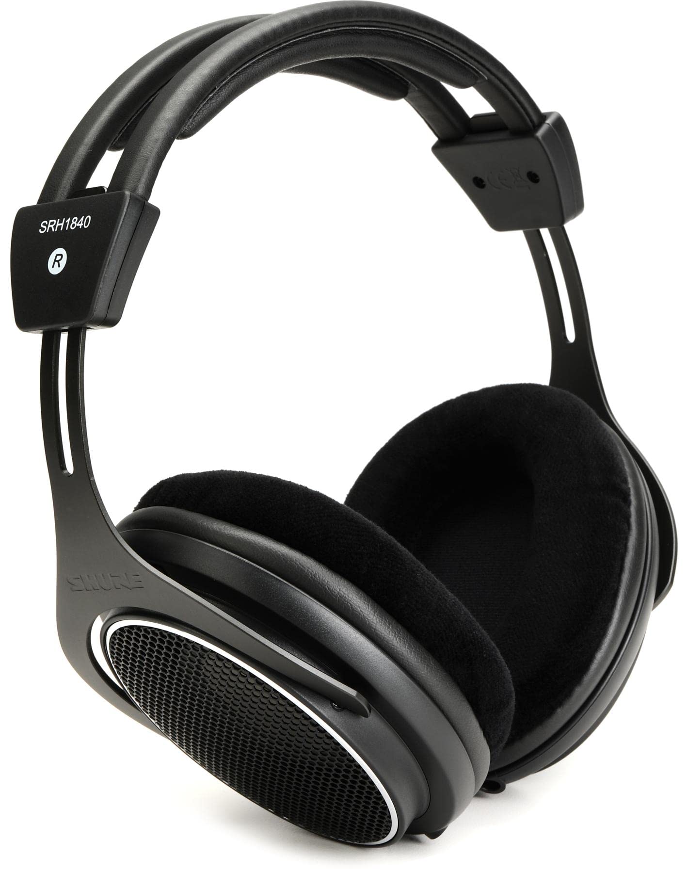 Shure SRH1840 Professional Open Back Headphones - Individually Matched 40mm Neodymium Drivers for Smooth, Extended Highs and Accurate Bass, Ideal for Mastering or Critical Listening Applications