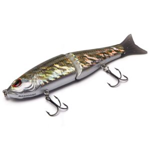 Bassdash SwimShad Glide Baits Jointed Swimbait Bass Pike Salmon Trout Muskie Fishing Lure