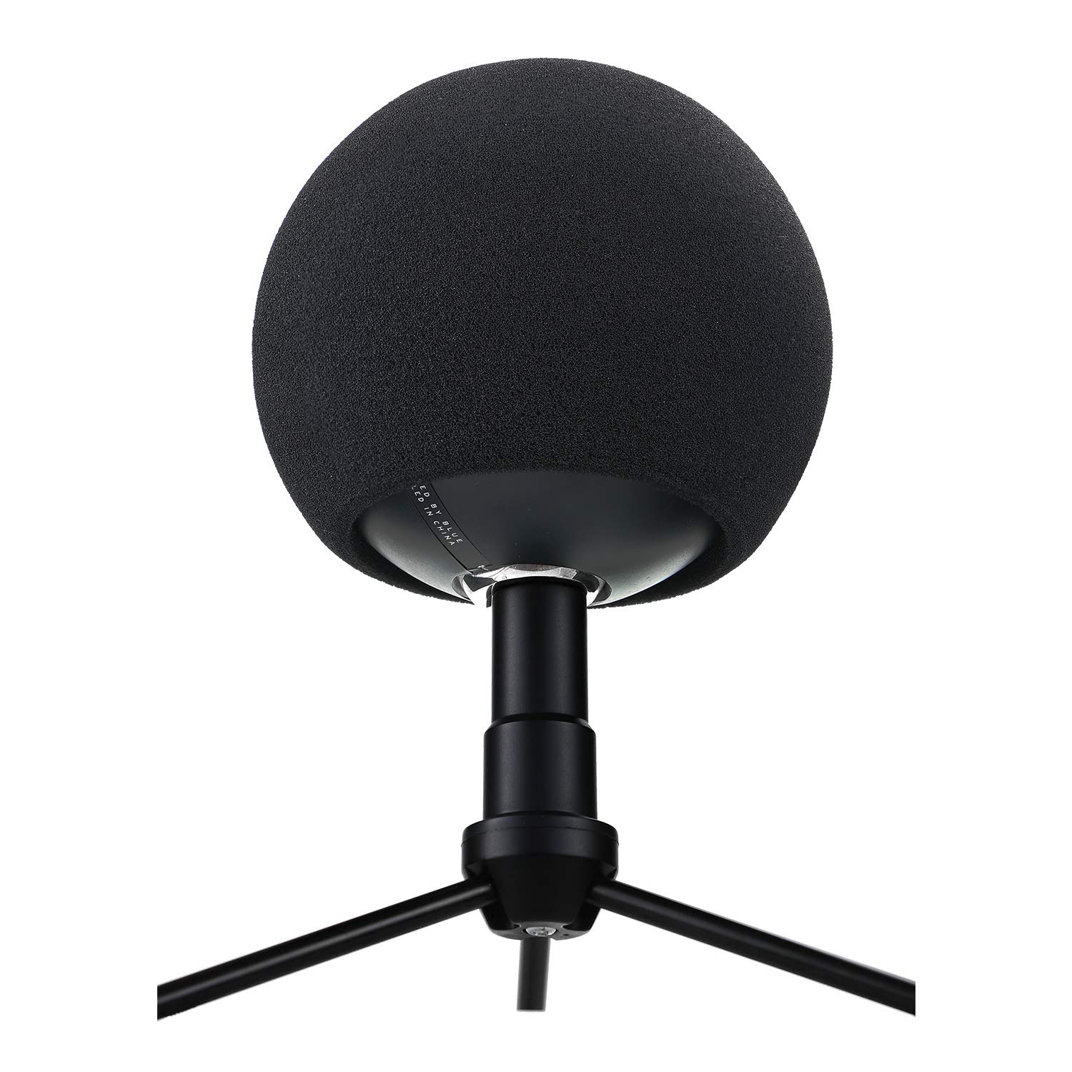 Pop Filter For Blue Snowball - Professional Snowball iCE Mic Foam Wind Cover Windshield Pop Filter for Recordings, Broadcasting, Singing by SUNMON