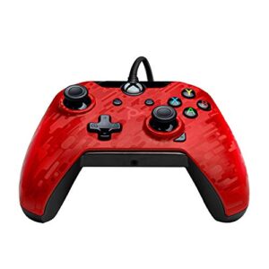 pdp gaming wired controller: phantasm red - xbox one