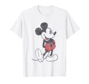 disney mickey & friends mickey mouse vintage portrait t-shirt