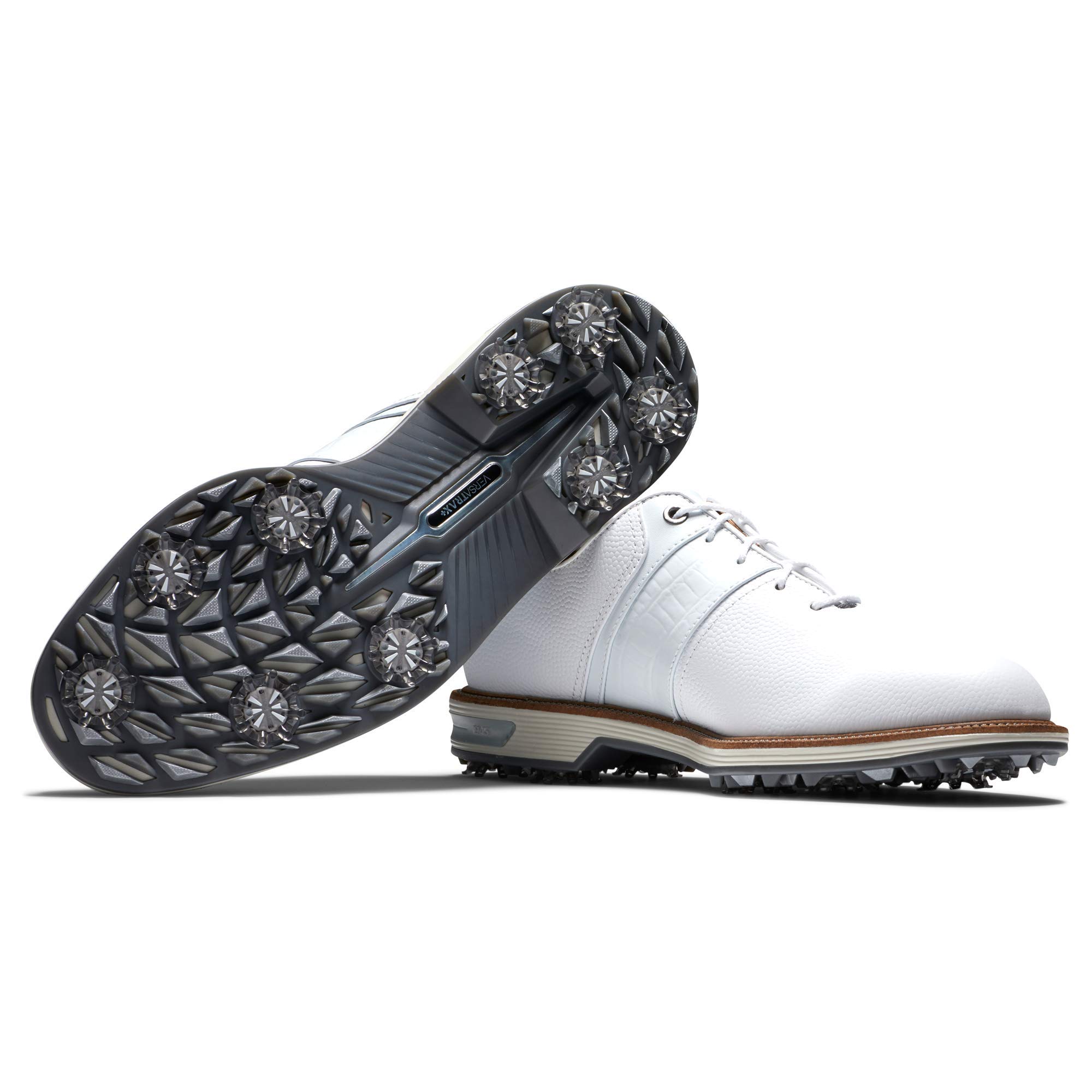 FootJoy Men's Premiere Series-Packard Golf Shoe, White/White, 7 Wide