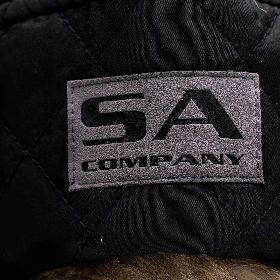 S A Company Trapper Hat Winter Hats for Men & Women | Faux Fur Hat with 2 Fleece Ski Masks Included (Tactical Frost)