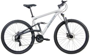 2024 gravity fsx 29 ltd dual suspension 21 speed mountain bike (matt ti gray, 21 inch = large/xlrg fits* 6'2" to 6'5")