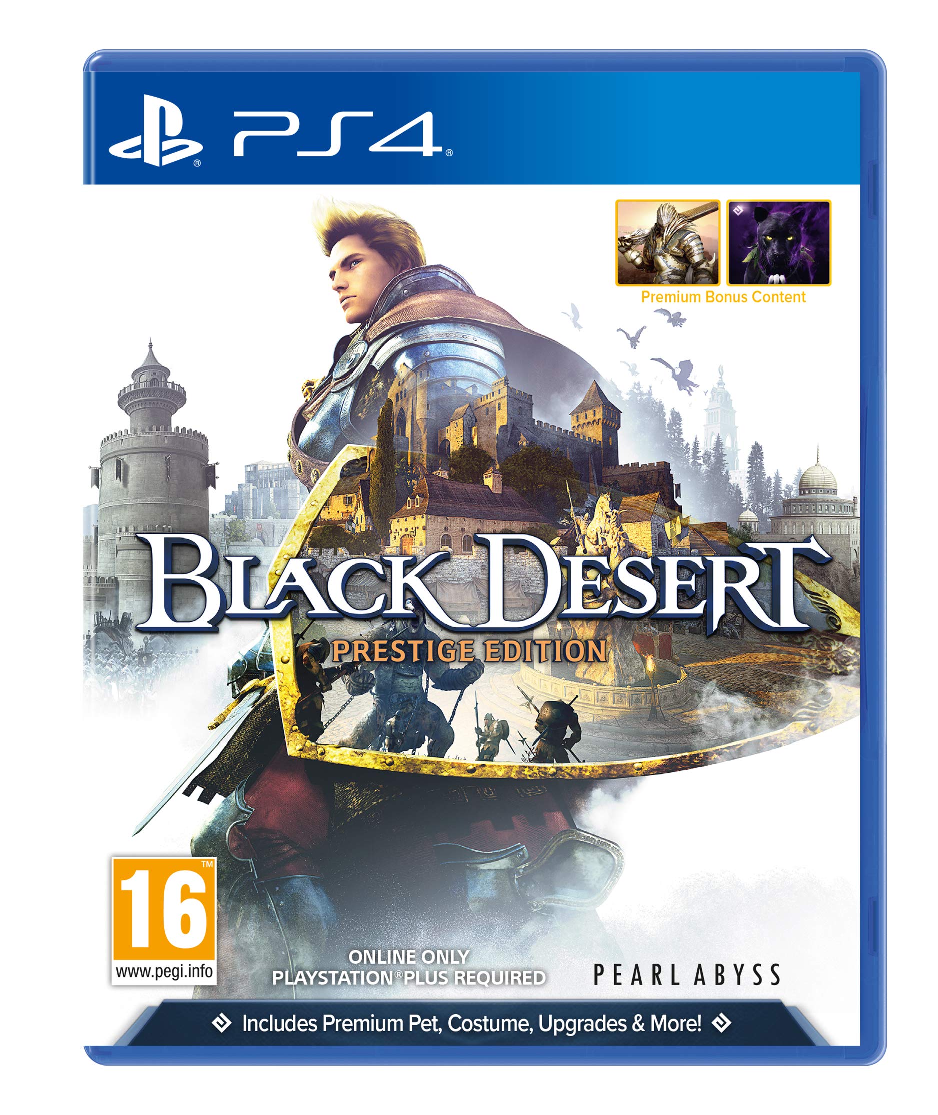 Black Desert Prestige Edition (Physical Disc) (PS4)