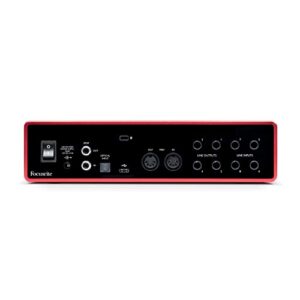 Focusrite Scarlett 18i8 3rd Gen 18x8 USB Audio Interface Bundle with 25-Feet XLR Male to Female Microphone Cable (4-Pack) (2 Items)