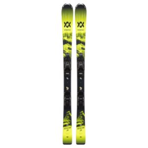 Volkl Deacon Jr Skis + VMotion 4.5 Bindings 2021 - Boys - 100 cm