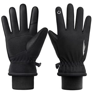 rivmount Winter Gloves Women Men,Touchcreen Insulated Warm Gloves Cold Weather Windproof Thermal Snow Gloves Skiing,Driving,Biking,Running 605