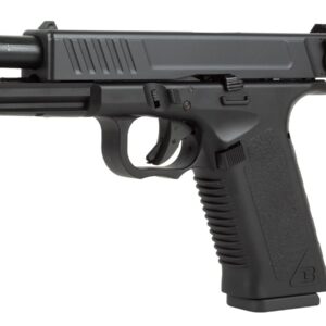 Barra Airguns 009 Full Auto BB Gun Pistol, CO2 Blowback Select Fire Air Pistols, BB Guns for Kids & Adults, 18-Round Drop-Free Magazine, 325 FPS, 177 Caliber BBS