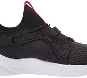 PUMA Softride Rift Slip-On Pop (Little Kid) Puma Black/High-Risk Red 1 12 Little Kid M