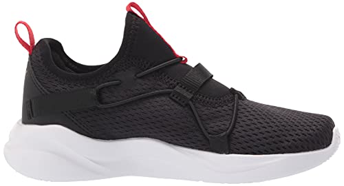 PUMA Softride Rift Slip-On Pop (Little Kid) Puma Black/High-Risk Red 1 12 Little Kid M