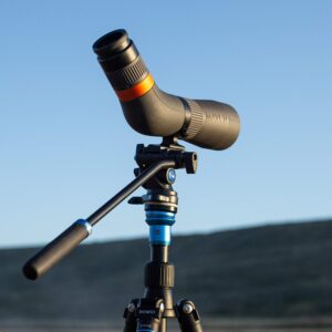 Maven CS.1 15-45X65mm Spotting Scope Gray/Orange ED Lens (Angled)