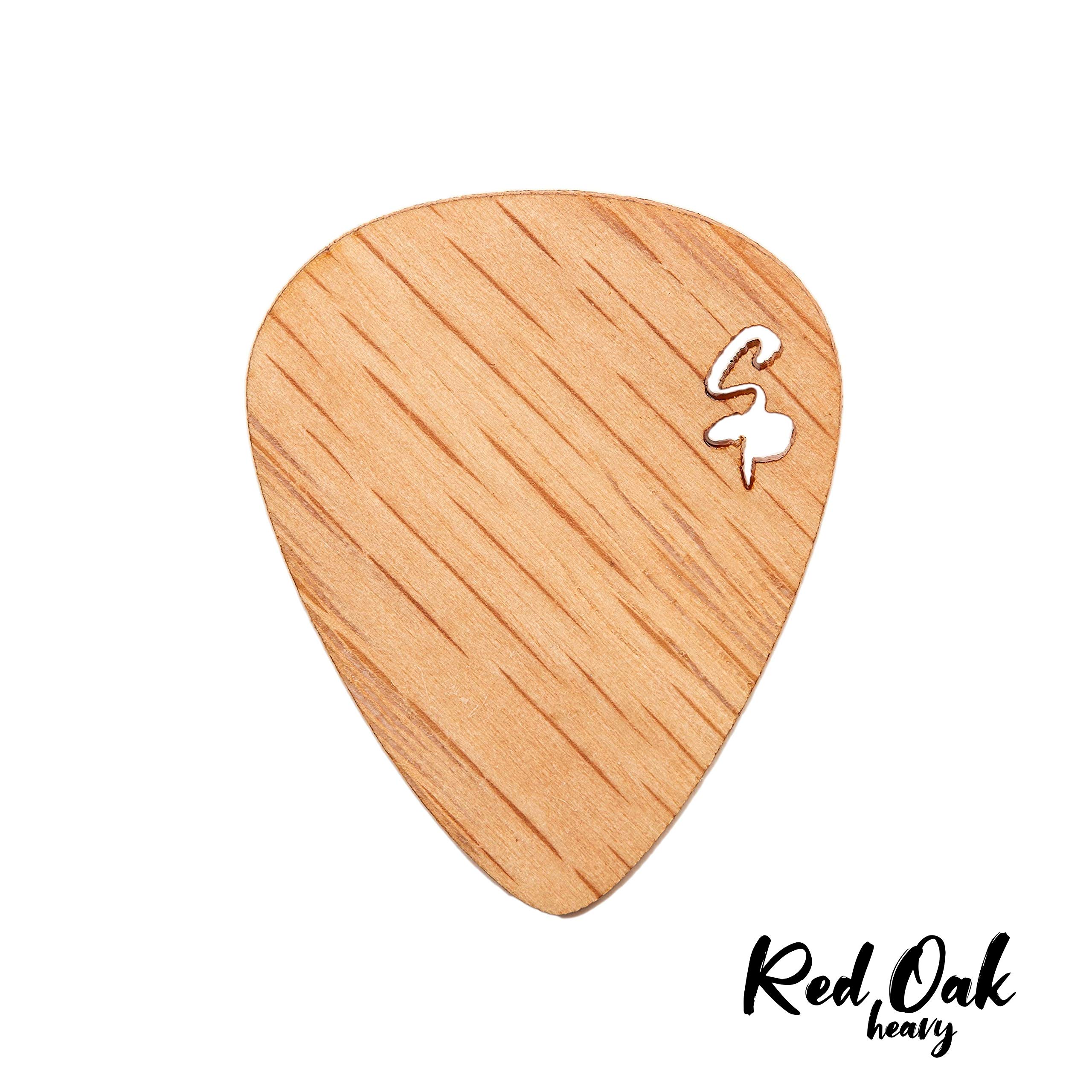 Stickpick | Set of 7 flexible guitar picks made of real wood | For electric, acoustic and bass guitars in various strengths | In aluminum can | Sustainably manufactured | Made in Germany