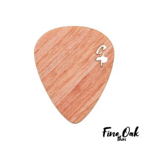 Stickpick | Set of 7 flexible guitar picks made of real wood | For electric, acoustic and bass guitars in various strengths | In aluminum can | Sustainably manufactured | Made in Germany