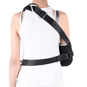 Solmyr Arm Sling, Support Strap for Dislocation & Sprains, Broken Fractured Arm Elbow Wrist,Adjustable Shoulder Rotator Cuff Support Brace Design, Adjustable Shoulder Rotator Cuff Support Brace