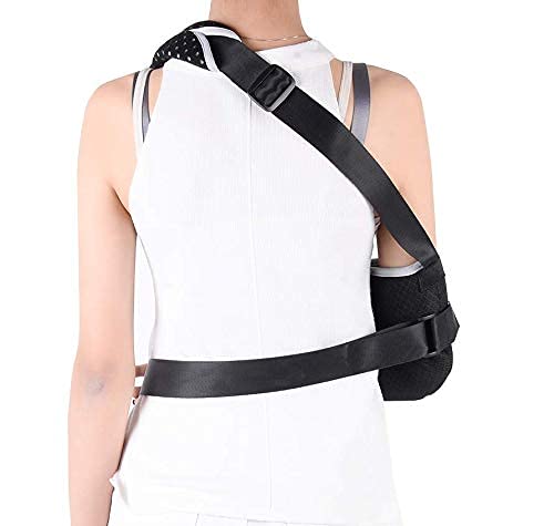 Solmyr Arm Sling, Support Strap for Dislocation & Sprains, Broken Fractured Arm Elbow Wrist,Adjustable Shoulder Rotator Cuff Support Brace Design, Adjustable Shoulder Rotator Cuff Support Brace