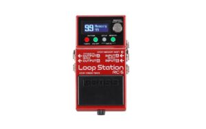 boss rc-5 loop station — modern, compact looper with first-class sound quality, 99 phrase memories, 57 rhythms and optional midi control. perfect for guitar, bass, electroacoustic