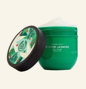 the body shop - winter jasmine - body yogurt 6.91 oz.