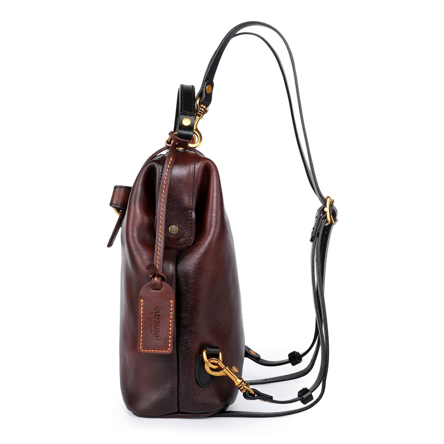 OLD TREND Genuine Leather Pamela Backpack (Brown Ombre)