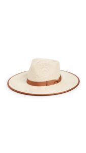 brixton womens jo straw rancher fedora, natural, medium us