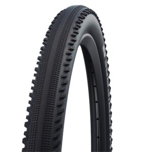 schwalbe - hurricane e-mtb, gravel, all terrian wire clincher bike tire | 27.5 x 2 | performance line, addix | black