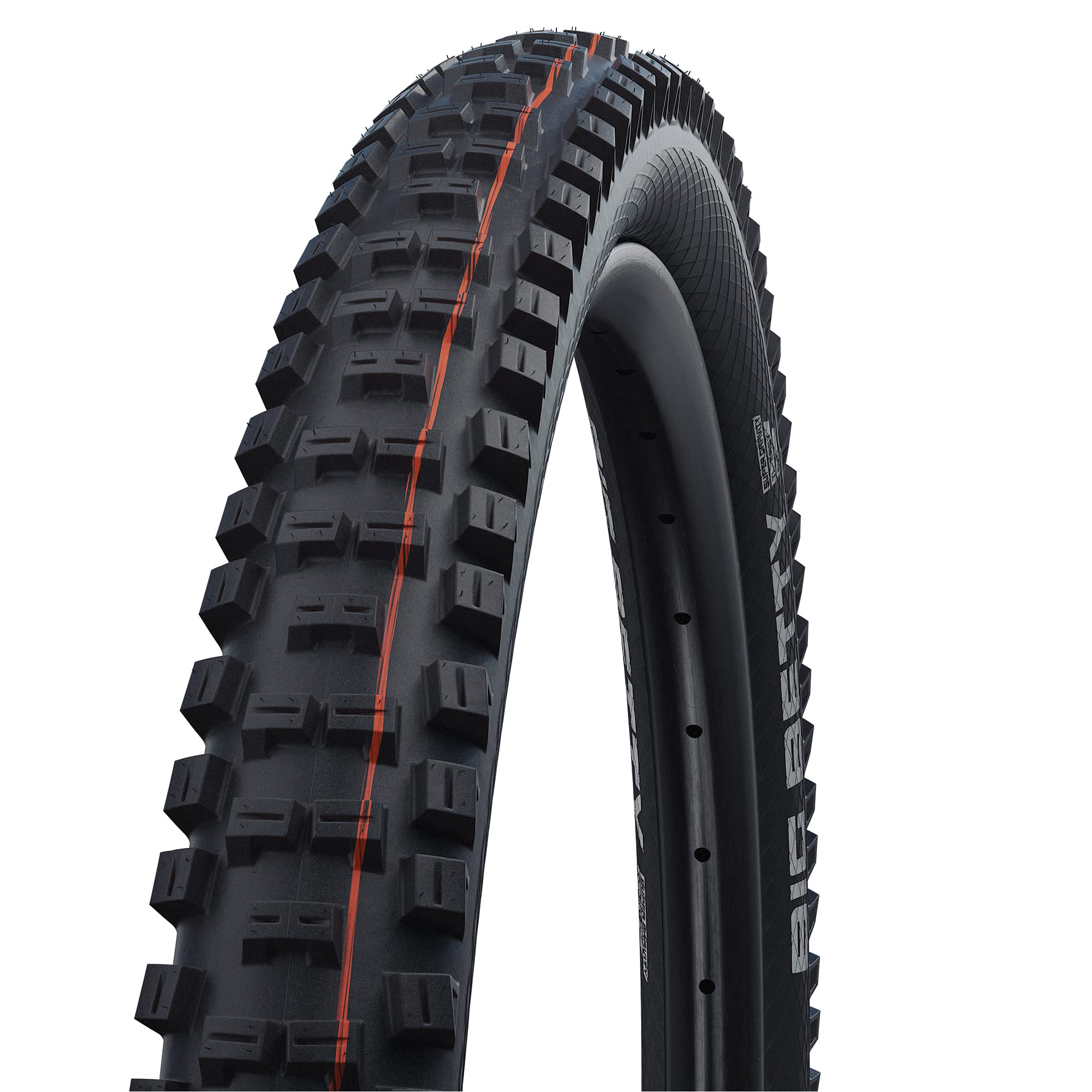 Schwalbe - Big Betty Downhill and Enduro Tubeless Folding Bike Tire | 27.5 x 2.6 | Evolution Line, Addix Soft, Super Gravity | Black