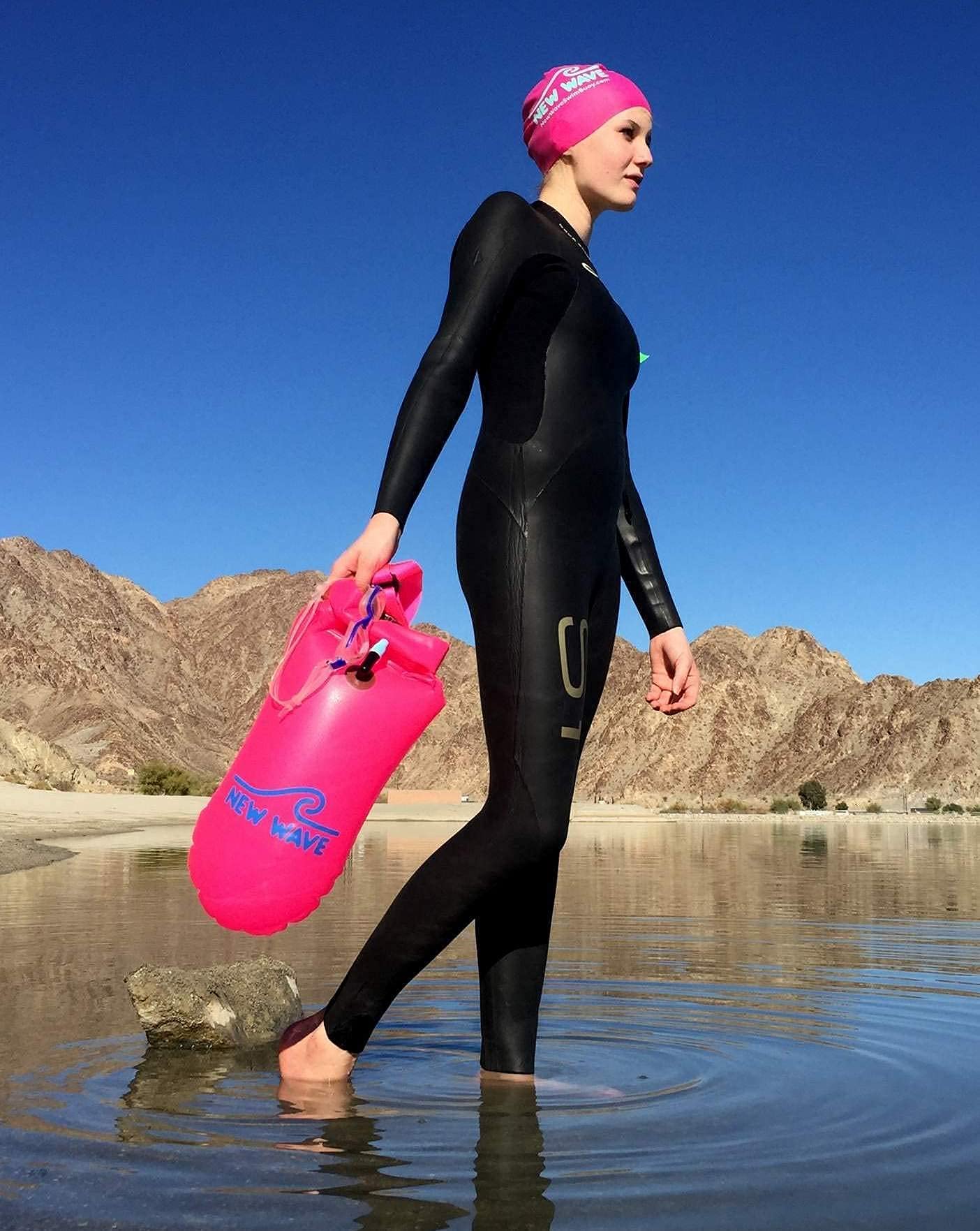 New Wave Swim Buoy and Phone Case Bundle - Pink