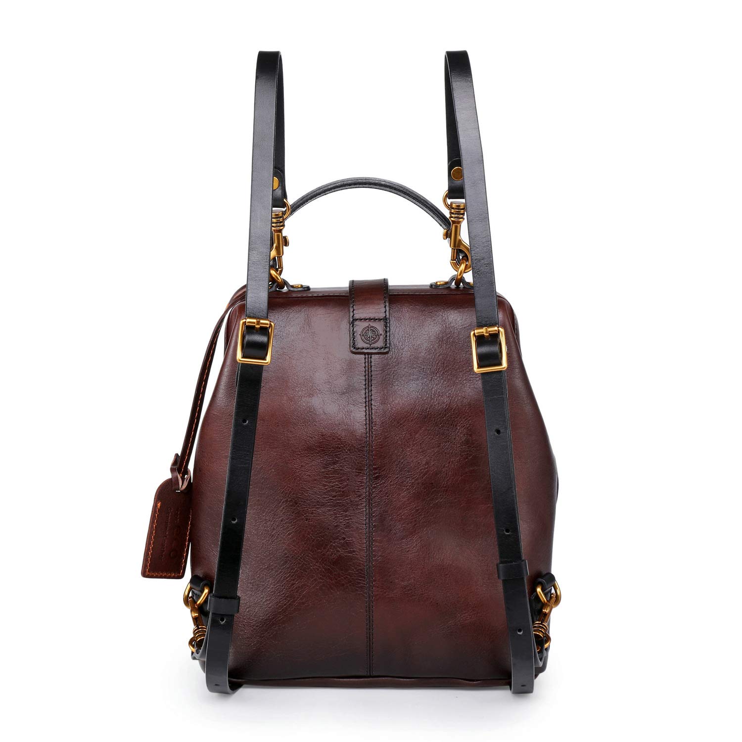 OLD TREND Genuine Leather Pamela Backpack (Brown Ombre)