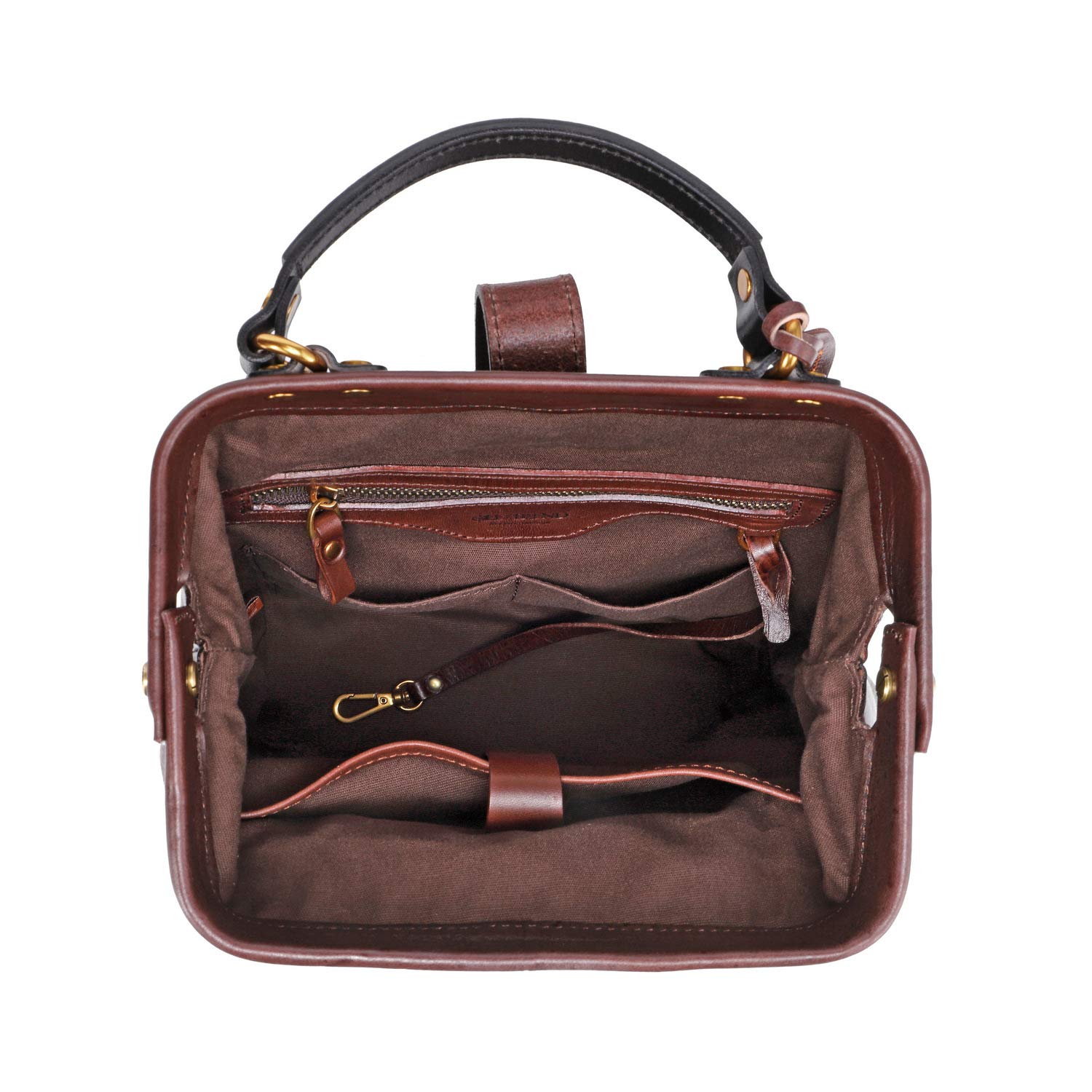 OLD TREND Genuine Leather Pamela Backpack (Brown Ombre)