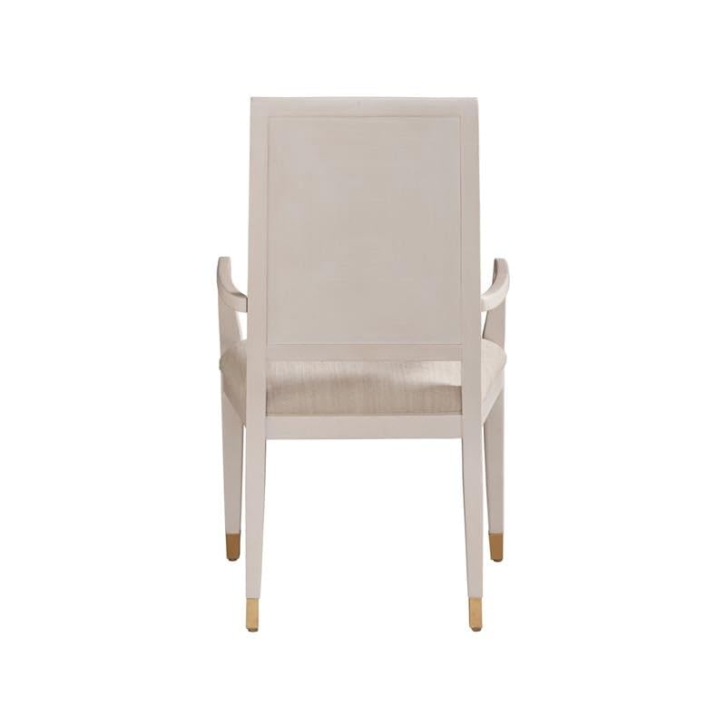 Universal Furniture Mirand Kerr Wood Dining Arm Chair (Set of 2) in White