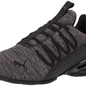 PUMA Mens Axelion Cross Trainer, MULTI PUMA Mens Black-CASTLEROCK, 11