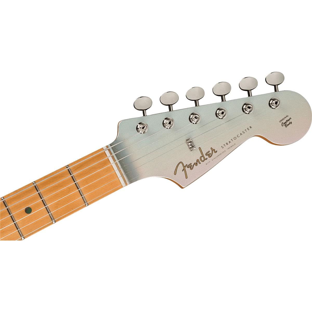 Fender H.E.R. Stratocaster Electric Guitar, with 2-Year Warranty, Chrome Glow, Maple Fingerboard