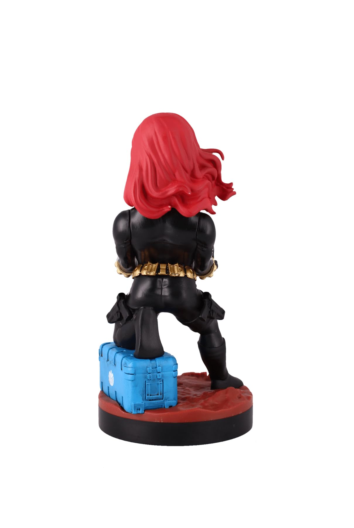 Exquisite Gaming: Marvel: Black Widow - Original Mobile Phone & Gaming Controller Holder, Device Stand, Cable Guys, Licensed Figure