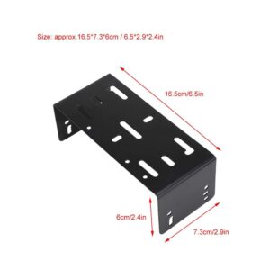 Walkie Talkie Steel Bracket,Two Way Radio Mounting Holder Brackets for Kenwood TK7160 TK7160H TK8160 TK6110 TM271A TM481,CB Radio Mounting Bracket