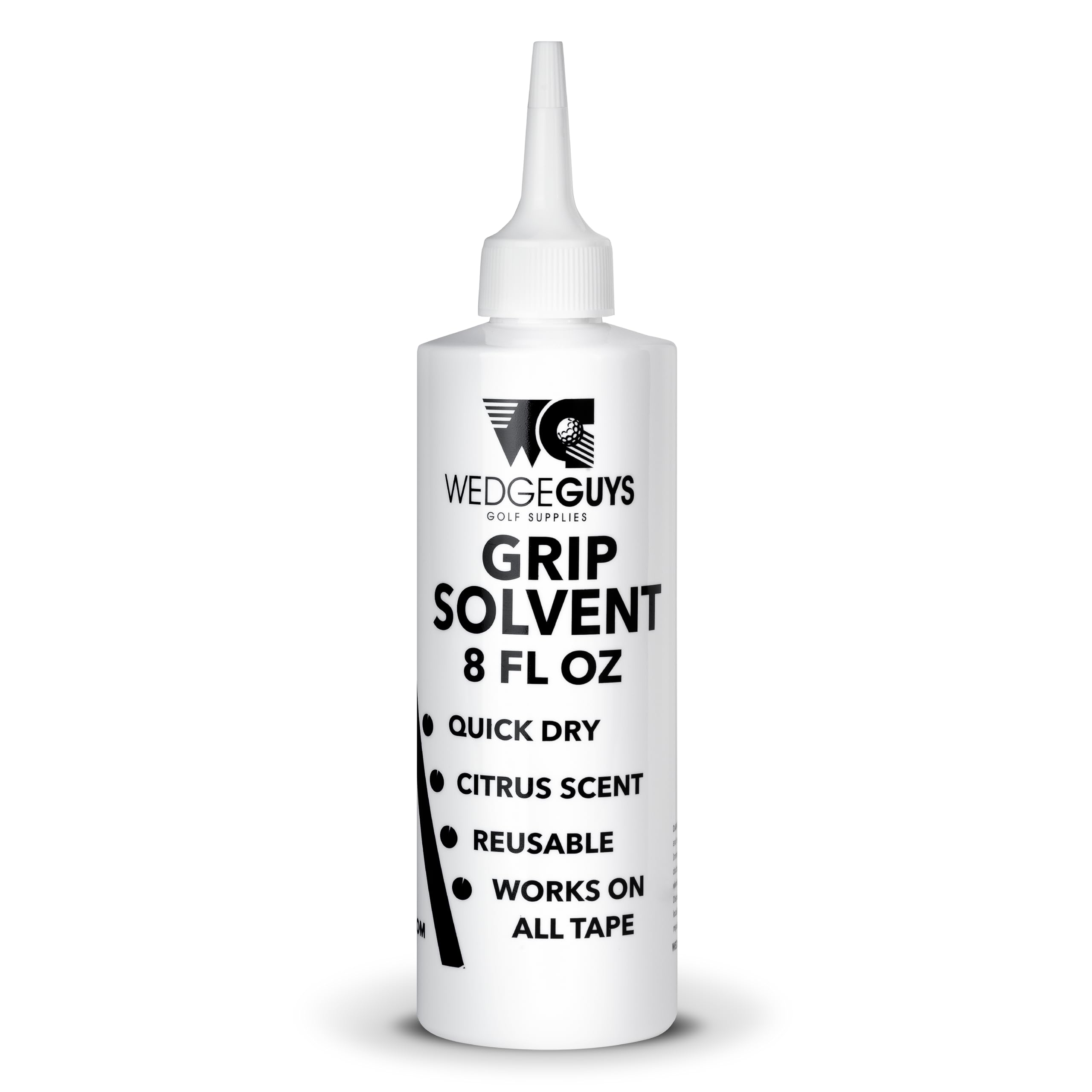 Wedge Guys Professional Golf Grip Tape Solvent for Regripping Golf Clubs | Golf Grip Solvent Solution for Easy Regripping and Golf Club Repair