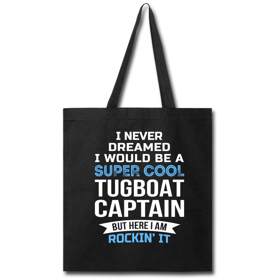 Funny Tugboat Captain Tote Bag Gifts Appreciation Thank You Gift For Women