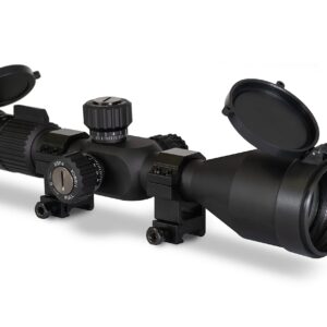 Monstrum G3 3-18x50 First Focal Plane FFP Rifle Scope with Illuminated MOA Reticle and Parallax Adjustment | Black