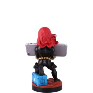 Exquisite Gaming: Marvel: Black Widow - Original Mobile Phone & Gaming Controller Holder, Device Stand, Cable Guys, Licensed Figure