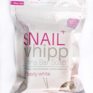 Beauty Vault Snail Whipp Lumina Bar Soap with Snail Serum, 120g