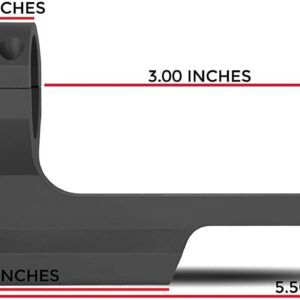 Monstrum G2 6-24x50 First Focal Plane FFP Rifle Scope with Parallax Adjustment | ME308 Extended Offset Scope Mount | Bundle