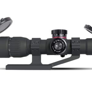 Monstrum G2 1-4x24 First Focal Plane FFP Rifle Scope | ZR305 H-Series Offset Scope Mount | Bundle