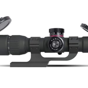 Monstrum G2 1-4x24 First Focal Plane FFP Rifle Scope | ZR300 H-Series Offset Scope Mount | Bundle