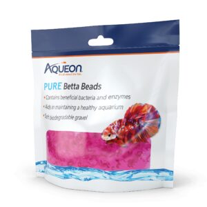 Aqueon Pure Betta Beads, Pink