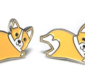 Corgi Stud Earrings for Women, Teens and Girls