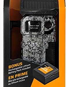 SPYPOINT Link-Micro-S-LTE Nationwide IR Rechargable Battery Solar Panel Cellular Trail Camera with SB-300s Lock Box and Python Cable (Trail Camera, Steel Box, Locking Cable)