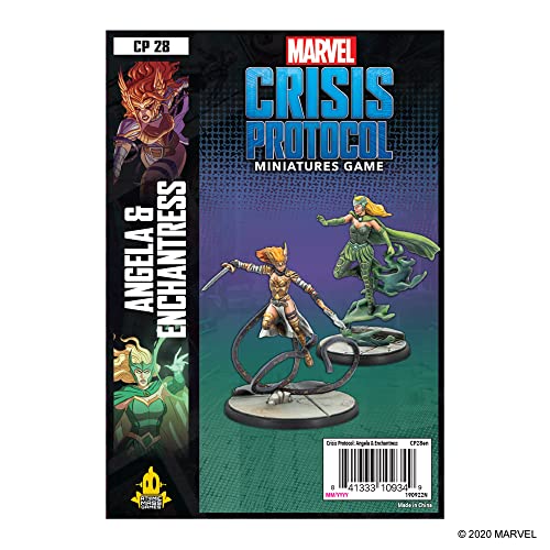 Atomic Mass Games Fantasy Flight Marvel Crisis Protocol: Angela and Enchantress (CP28en)