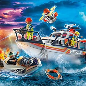 Playmobil Fire Rescue with Personal Watercraft