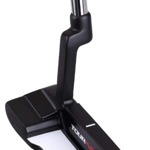 TOURMAX Golf T100 Men's Right Handed Widened Heel Blade Putter. Ideal Weight Distribution & Balance Perfect for Lining Up Your Putts