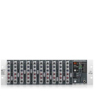 behringer rx1202fx v2 premium 12-input mic/line rack mixer with xenyx mic preamplifiers, british eq's and multi-fx processor