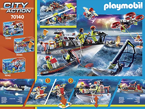 Playmobil Fire Rescue with Personal Watercraft